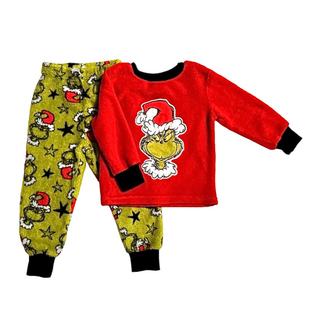 Mr Grinch pajamas. 2 Toddler